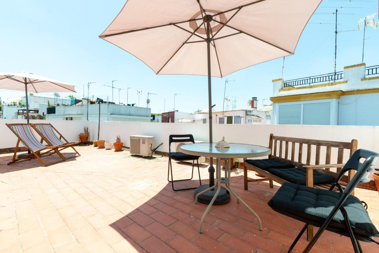 Ferienwohnung Am Alameda Santa Rufina Sevilla Exterior foto