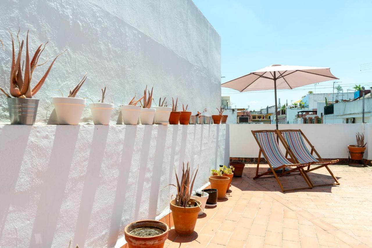 Ferienwohnung Am Alameda Santa Rufina Sevilla Exterior foto
